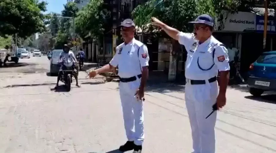 Guwahati ट्रैफिक पुलिस 8 साल बाद फिर से सफेद वर्दी में लौटी