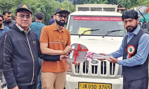 ENTOD  ने कुपवाड़ा आर्मी स्कूल को दान की स्कूल बस