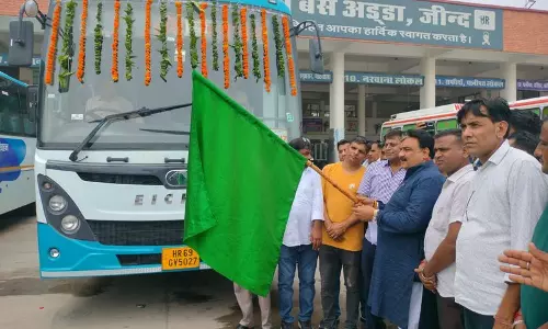Haryana :  जींद को एसी रोडवेज बसों का पहला बेड़ा मिला