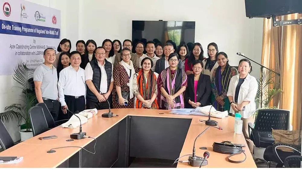 Kohima में टेली-मानस क्षमता निर्माण प्रशिक्षण का समापन