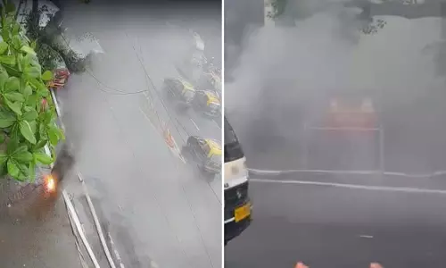 Mumbai: किंग्स सर्कल में बेस्ट मीटर बॉक्स में शॉर्ट सर्किट से लगी आग