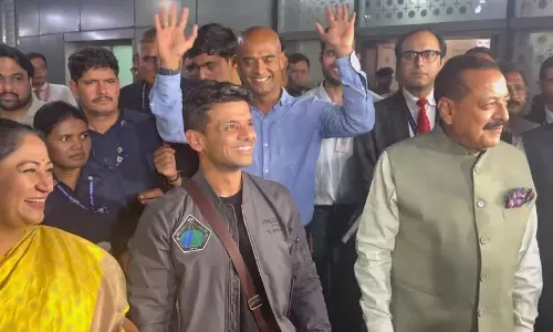 अंतरिक्ष मिशन से लौटे शुभांशु शुक्ला का दिल्ली में ऐतिहासिक स्वागत