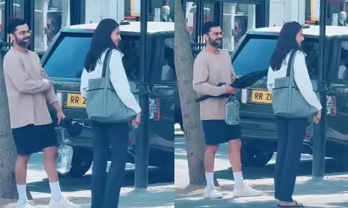 Virat-Anushka : लंदन में, स्थानीय लोगों के बीच देखे गए