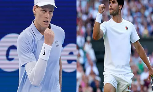 World No. 1 जैनिक सिनर का सिनसिनाटी ओपन के फाइनल में कार्लोस अल्काराज़ से मुकाबला