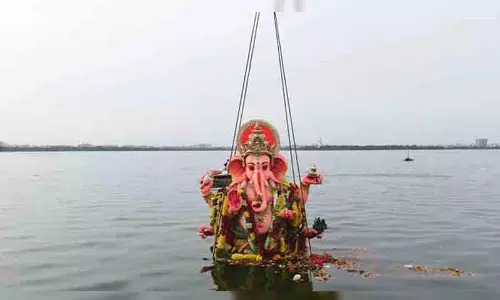भाग्यनगर गणेश उत्सव समिति ने RTA द्वारा अनुमोदित वाहन शुल्क के साथ गणेश विसर्जन की तैयारी की भाग्यनगर गणेश उत्सव समिति ने RTA द्वारा अनुमोदित वाहन शुल्क के साथ गणेश विसर्जन की तैयारी की