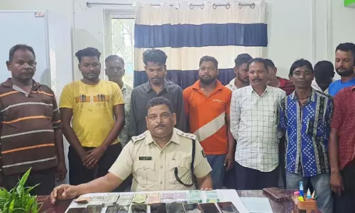 Sundargarh में जुआ रैकेट का भंडाफोड़, 14 गिरफ्तार