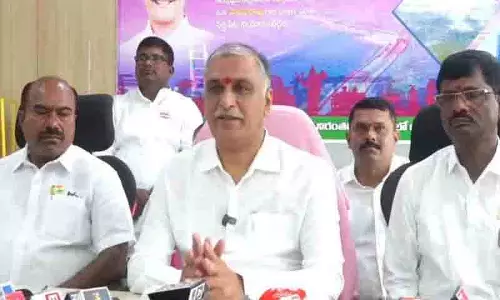 किसान पानी की कीमत जानते हैं, लेकिन रेवंत रेड्डी और उत्तम कुमार रेड्डी नहीं जानते:Harish Rao