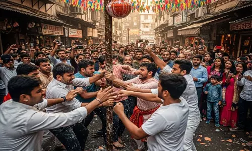 दही हांडी कार्यक्रम में विवाद, युवक पर चाकू से हमला