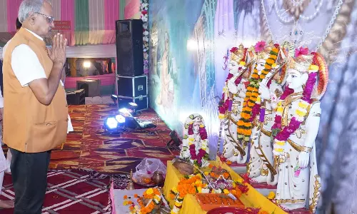 दुर्ग में जन्माष्टमी उत्सव: सांसद बृजमोहन ने की पूजा-अर्चना, श्रीकृष्ण के जीवन से सीखने की दी नसीहत