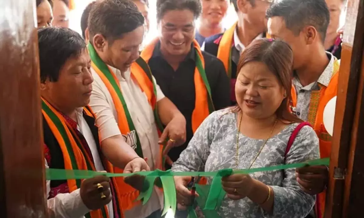 Pul ने भाजपा मंडल कार्यालय का उद्घाटन किया Pul ने भाजपा मंडल कार्यालय का उद्घाटन किया