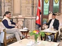 द्विपक्षीय संबंधों को बढ़ावा देने के लिए विक्रम मिस्री नेपाल पहुंचे द्विपक्षीय संबंधों को बढ़ावा देने के लिए विक्रम मिस्री नेपाल पहुंचे