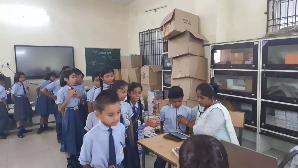 जन्मजात हृदय रोग की पहचान हेतु विशेष स्वास्थ्य शिविर जन्मजात हृदय रोग की पहचान हेतु विशेष स्वास्थ्य शिविर