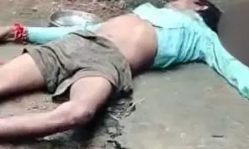 घर अंदर युवक की खून से लथपथ लाश मिली, हत्या की आशंका