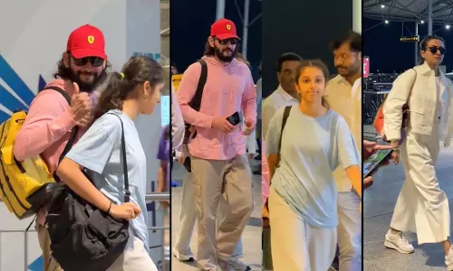 Mahesh Babu और पत्नी नम्रता शिरोडकर ने एयरपोर्ट पर स्टाइल में तस्वीरें खिंचवाईं Mahesh Babu और पत्नी नम्रता शिरोडकर ने एयरपोर्ट पर स्टाइल में तस्वीरें खिंचवाईं
