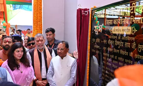 CM साय ने सुपेला में नवीन जिला भाजपा कार्यालय का किया लोकार्पण