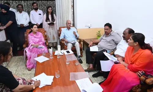 Jaipur : दिया कुमारी ने जाना योजनाओं व बजट घोषणाओं का जमीनी हाल