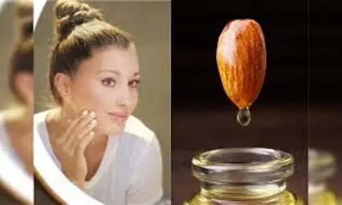 बादाम तेल से मालिश, डार्क सर्कल्स और थकी त्वचा का उपाय