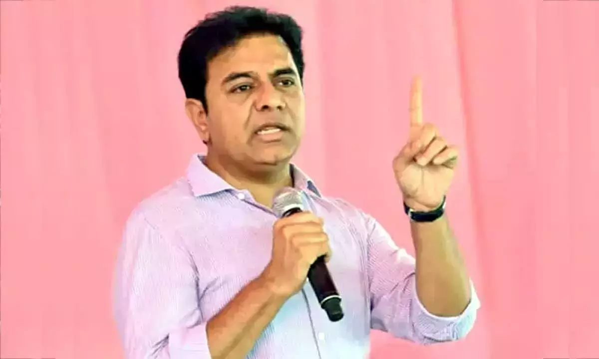 KTR को कांग्रेस के भविष्य के शहर का भविष्य निराशाजनक लग रहा है