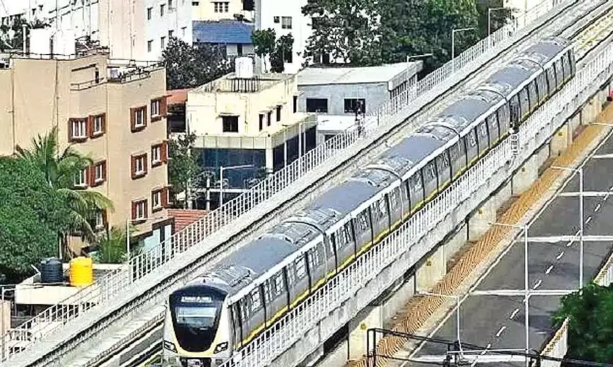 BMRCL 18 अगस्त को येलो लाइन एक घंटा पहले शुरू करेगी BMRCL 18 अगस्त को येलो लाइन एक घंटा पहले शुरू करेगी
