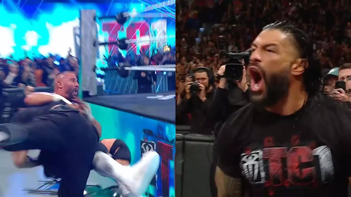 Roman Reigns : ब्रॉन ब्रेकर को स्पीयर्स किया, जे उसो ने जीत दिलाई Roman Reigns : ब्रॉन ब्रेकर को स्पीयर्स किया, जे उसो ने जीत दिलाई