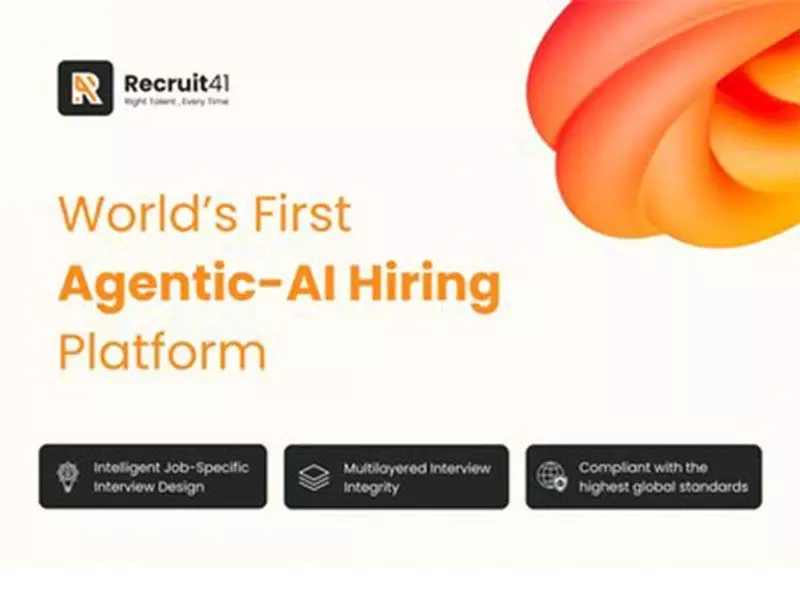 Recruit41 ने GenAI-संचालित प्लेटफ़ॉर्म से नियुक्ति प्रक्रिया को तेज और सटीक किया Recruit41 ने GenAI-संचालित प्लेटफ़ॉर्म से नियुक्ति प्रक्रिया को तेज और सटीक किया