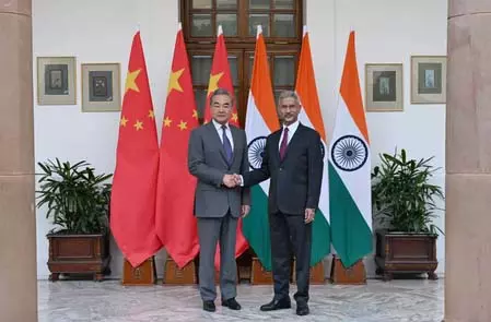 भारत-चीन के बीच द्विपक्षीय संबंधों की गति बनाए रखने पर बनी सहमति : राजदूत शू फिहोंग भारत-चीन के बीच द्विपक्षीय संबंधों की गति बनाए रखने पर बनी सहमति : राजदूत शू फिहोंग