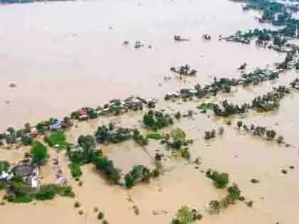 Chandrapur में सैकड़ों हेक्टेयर कृषि भूमि बाढ़ के पानी में डूबी Chandrapur में सैकड़ों हेक्टेयर कृषि भूमि बाढ़ के पानी में डूबी