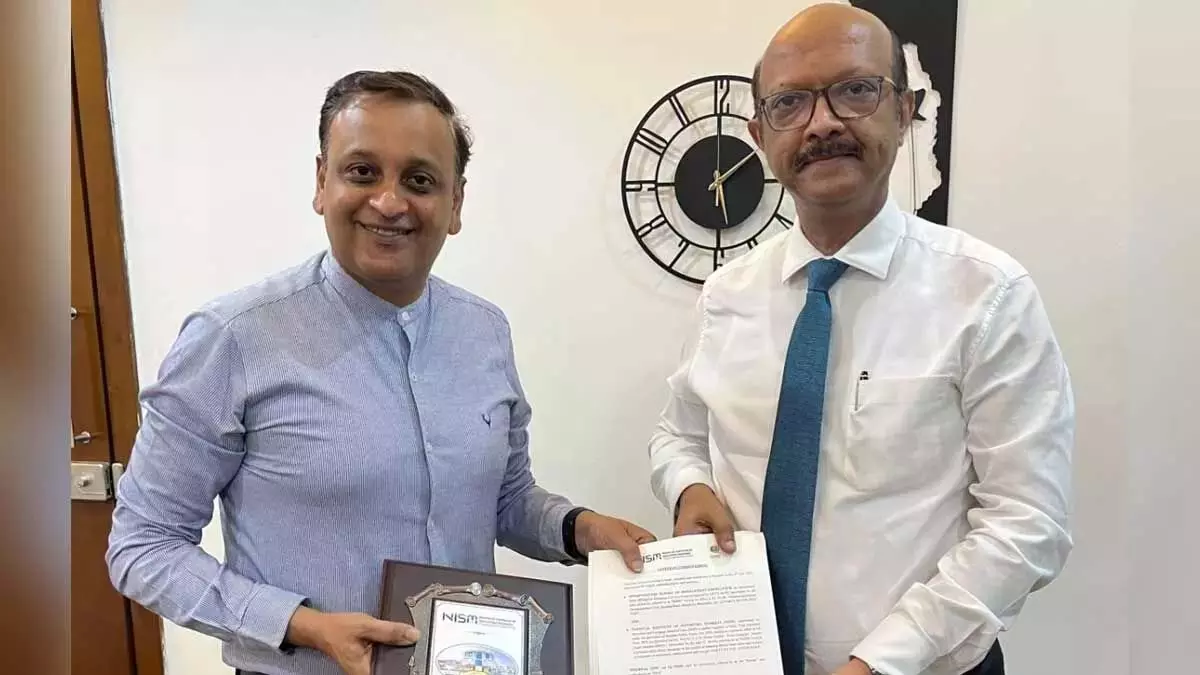 ISME बैंगलोर ने SEBI-प्रमाणित वित्तीय पाठ्यक्रमों को पाठ्यक्रम में शामिल करने के लिए NISM के साथ LoU पर हस्ताक्षर किए ISME बैंगलोर ने SEBI-प्रमाणित वित्तीय पाठ्यक्रमों को पाठ्यक्रम में शामिल करने के लिए NISM के साथ LoU पर हस्ताक्षर किए
