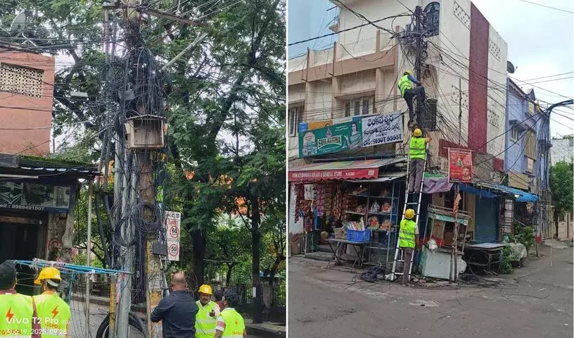 TGSPDCL की केबल हटाने की जल्दबाजी भरी प्रतिक्रिया से हैदराबाद में बड़े पैमाने पर इंटरनेट बाधित TGSPDCL की केबल हटाने की जल्दबाजी भरी प्रतिक्रिया से हैदराबाद में बड़े पैमाने पर इंटरनेट बाधित