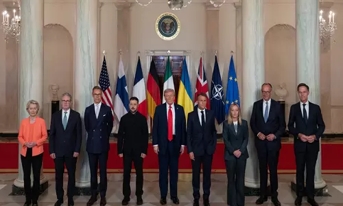 Trump ने पुतिन को यूरोपीय संघ के नेताओं और ज़ेलेंस्की के साथ अच्छी बैठक की जानकारी दी