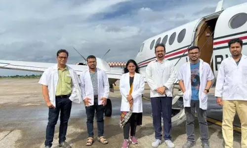 Malkangiri में गंभीर बीमारियों का इलाज करने के लिए डॉक्टर हवाई यात्रा कर रहे
