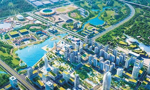 Bharat   फ्यूचर सिटी 765 वर्ग किलोमीटर में फैला होगा