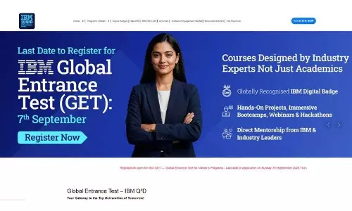 IBM ने अपने ग्लोबल एंट्रेंस टेस्ट के लिए पंजीकरण की घोषणा की