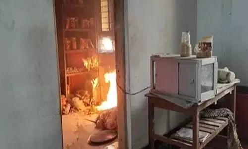 स्वामी विवेकानंद तकनीकी विश्वविद्यालय के कैंटीन में आग, बड़ा हादसा टला