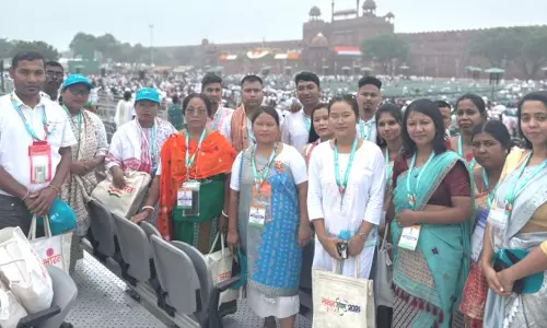 Sikkim के स्वयं सहायता समूह के सदस्य दिल्ली में स्वतंत्रता दिवस समारोह Sikkim के स्वयं सहायता समूह के सदस्य दिल्ली में स्वतंत्रता दिवस समारोह