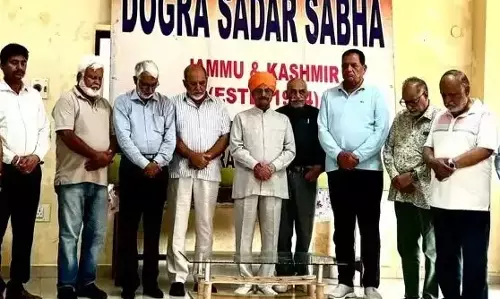 Jammu: डोगरा सदर सभा की आपात बैठक में पुनर्वास मुद्दा उठाया