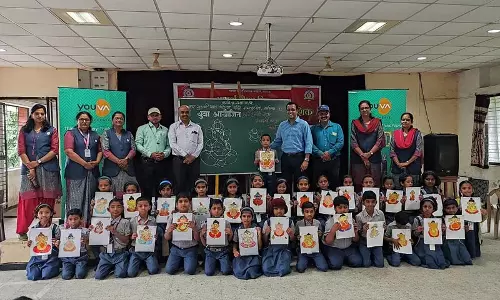 नाशिक में गणेशोत्सव के अवसर पर छात्रों के लिए माझा बप्पा कला कार्यशाला