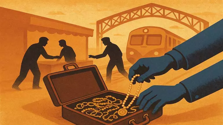 रेलवे पुलिस ने Mumbai Central पर जौहरी को लूटा रेलवे पुलिस ने Mumbai Central पर जौहरी को लूटा