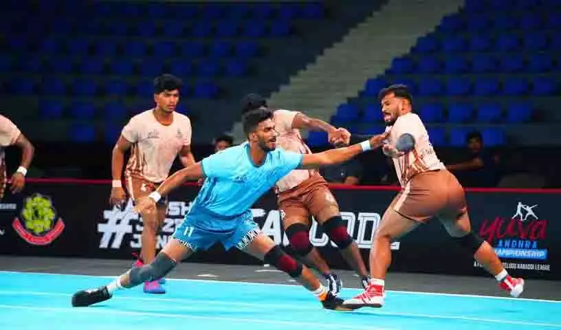 युवा आंध्र चैंपियनशिप के पांचवें दिन कुरनूल ने पूल ए में बढ़त की हासिल युवा आंध्र चैंपियनशिप के पांचवें दिन कुरनूल ने पूल ए में बढ़त की हासिल
