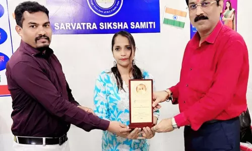 संस्कार पाठशाला को स्मृति चिन्ह के साथ मिला सम्मान