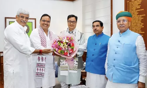Jaipur: भजनलाल शर्मा ने केंद्रीय मंत्रियों से की प्रदेश विकास पर चर्चा Jaipur: भजनलाल शर्मा ने केंद्रीय मंत्रियों से की प्रदेश विकास पर चर्चा
