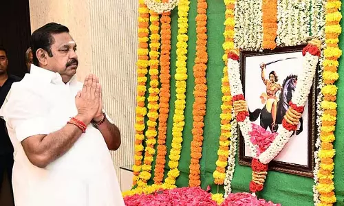 ओन्डीवीरन स्मृति दिवस: एडप्पादी के. पलानीस्वामी ने दी श्रद्धांजलि