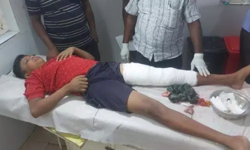13 साल के बच्चे ने मगरमच्छ से मुकाबला किया