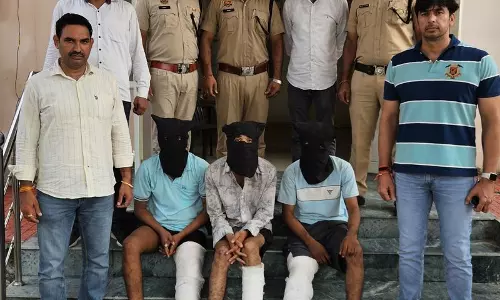 Rohtak  पुलिस मुठभेड़ में घायल 3 लोगों को गिरफ्तार किया गया