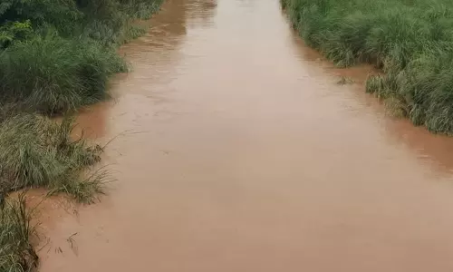 Haryana : टांगरी नदी में पानी का तेज बहाव, निवासियों में दहशत