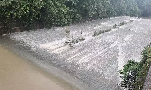 भारी बारिश: बचनकी जलाशय भर गया