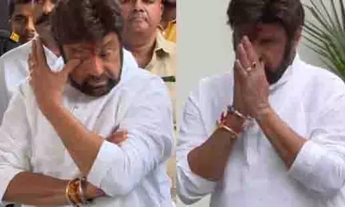 भाभी पद्मजा के निधन पर Balakrishna ने आंसू पोंछे और भावुक हो गए