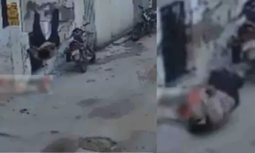 Ajmer: डिश केबल ठीक करते समय व्यक्ति दूसरी मंजिल से गिरा Ajmer: डिश केबल ठीक करते समय व्यक्ति दूसरी मंजिल से गिरा