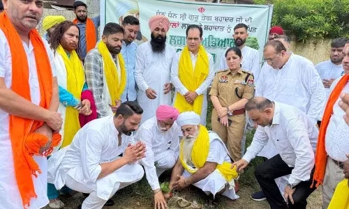 Guru Tegh Bahadur की शहीदी वर्षगांठ के उपलक्ष्य में पौधारोपण अभियान शुरू