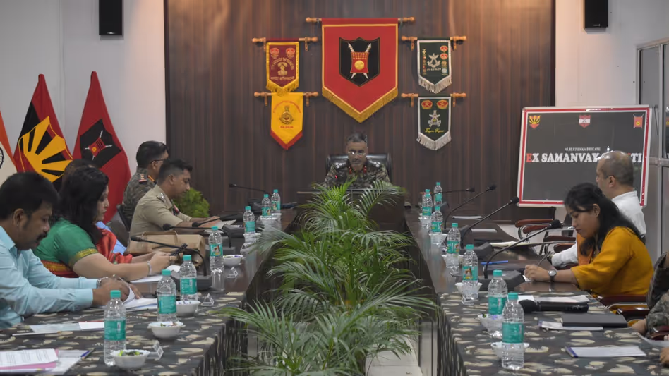 सेना ने नागरिक-सैन्य तालमेल को बढ़ावा देने के लिए Assam, मणिपुर में समन्वय शक्ति अभ्यास शुरू सेना ने नागरिक-सैन्य तालमेल को बढ़ावा देने के लिए Assam, मणिपुर में समन्वय शक्ति अभ्यास शुरू
